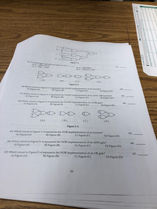 an overall picture of how the signals flow through the logic circuit