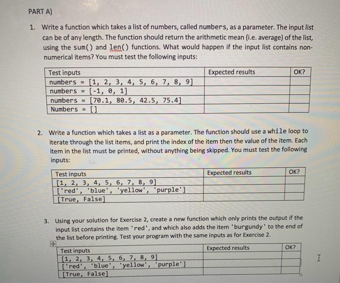 python Write a function which takes a list of numbers, called numbers,