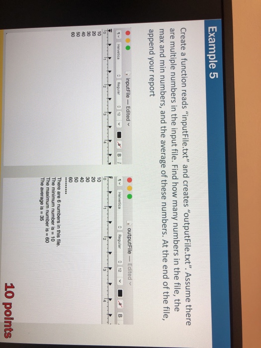 Phyton programing. Please copy and paste the code Example 5 Create