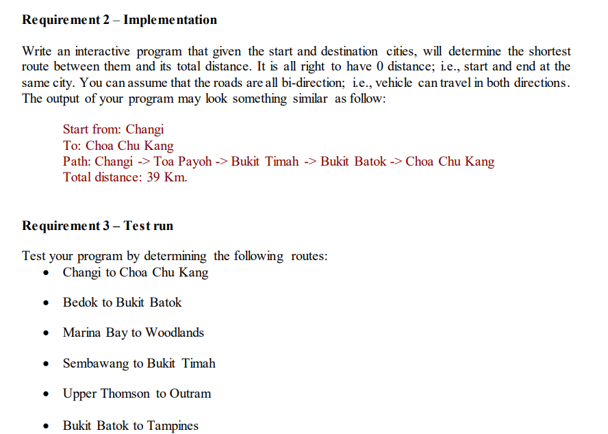 for Dijkstra's shortest path algorithm. To prepare for your proposal, you decide