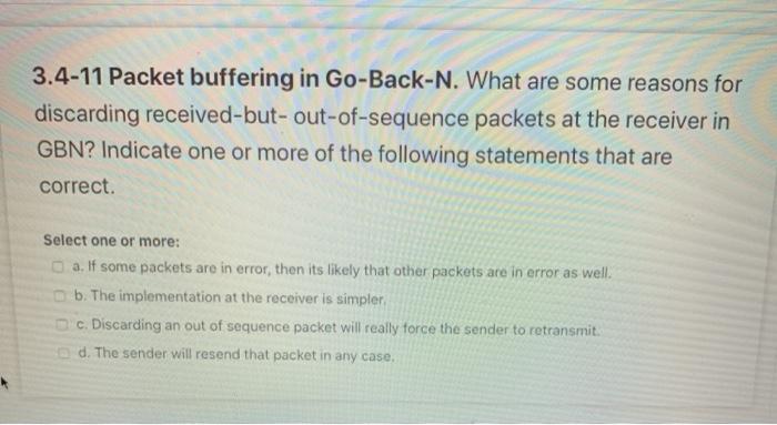 Select one: a. Transport layer functions are implemented primarily at each end