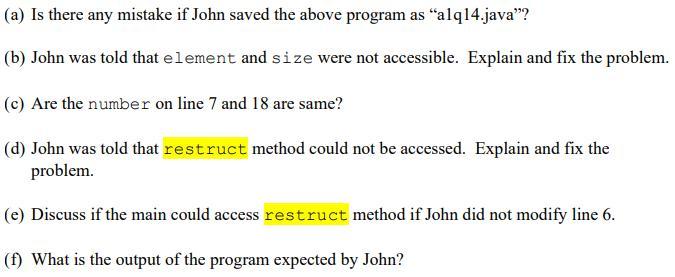 { Object element [] = new Object [12]; int size = element.length;