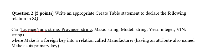 Greetings, This is Database Structure class Please Help As Soon As Possible