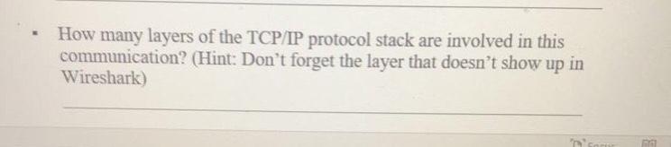 questions about that packet. Is the frame an outgoing or an incoming