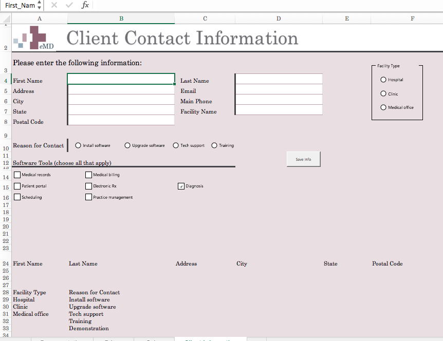 In cell A25, enter a formula without using a function that displays