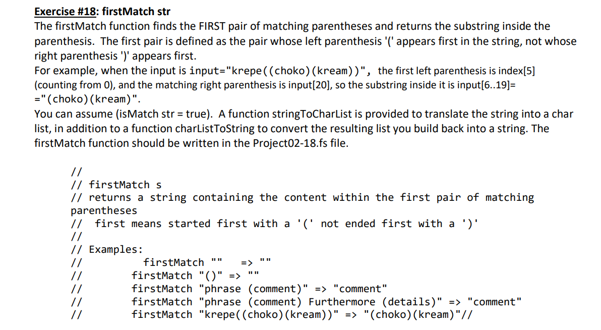 We need to write small function on list operations both provided by