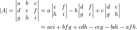 Codeblocks(C Code) ONLY USE #stdio.h Question 1 Matrix Determinant: 3x3 Matrices _hw8_1.c