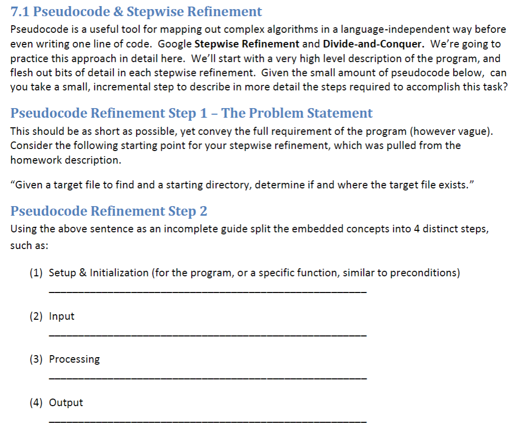 Please help me code the following in: JAVA! Please read the instructions