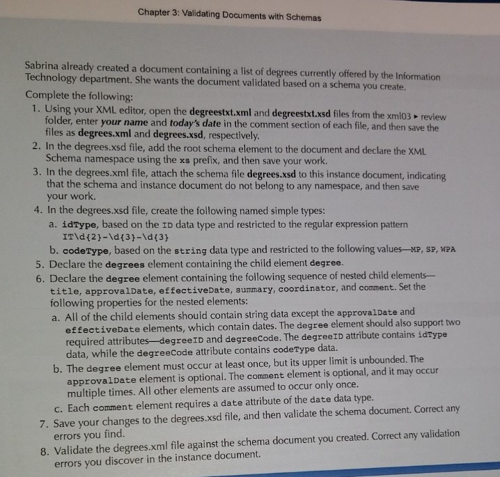 degrees.xml document: ** Information Technology-Mobile Programmer 2019-01-12 2019-09-01 This two-year program meets