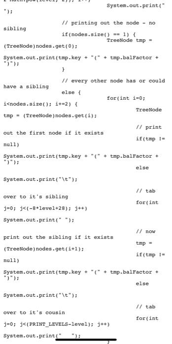 which are briefly explained in the table below. The file TreeNode contains