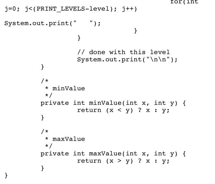 the class of the nodes that you will use for the AVL