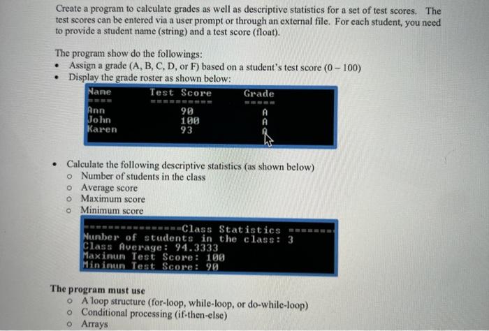  in a .cpp file pls help Create a program to calculate