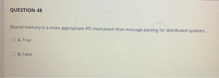 the following statements about Remote Procedure Call (RPC) is true? O A.