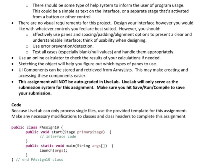Write a Java GUI program that will serve as a fuel economy