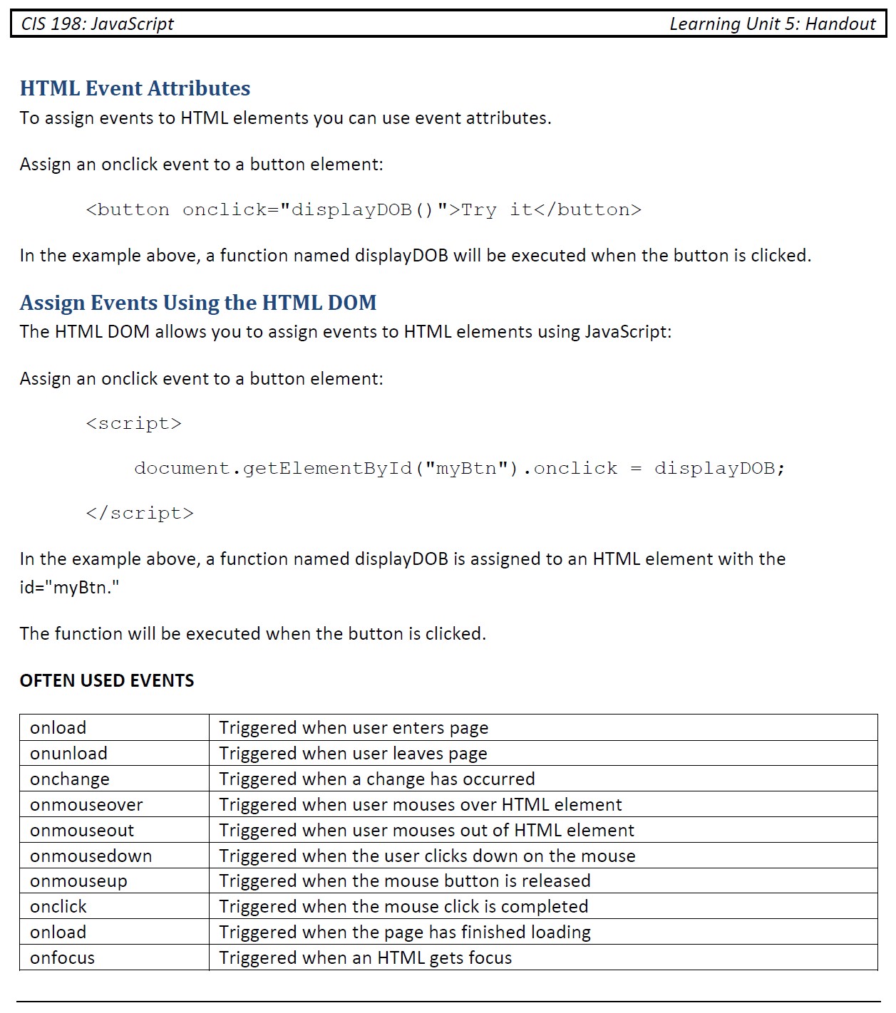 folder and all.js files in the js folder. 6. Open oaetxt.htm. Enter