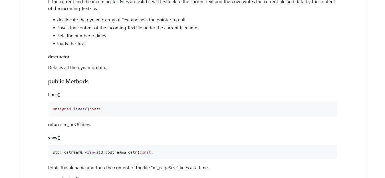 file on the hard drive. A TextFile can be safely assigned to