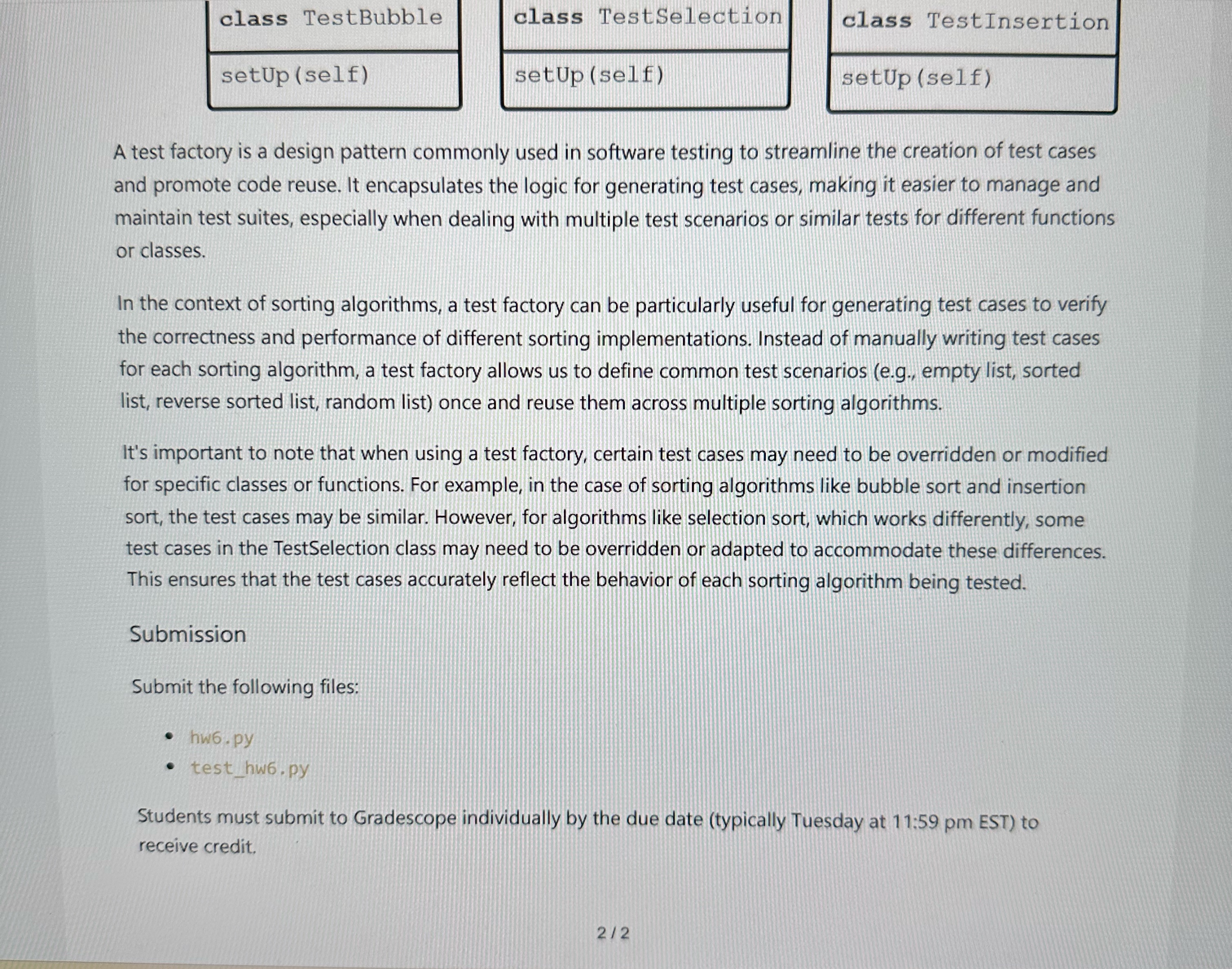  Part 1: Implementing Recursive Sorting Algorithms In this part of the