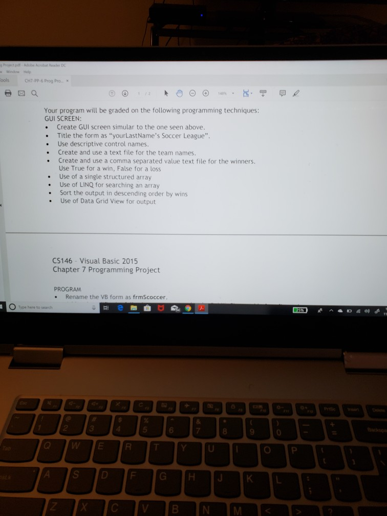 the top to the bottom. please read carefully. thank you 5 Prog