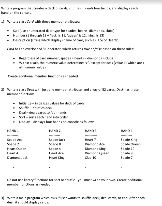 be done based on a previous assignment(homework 5), and I uploaded the