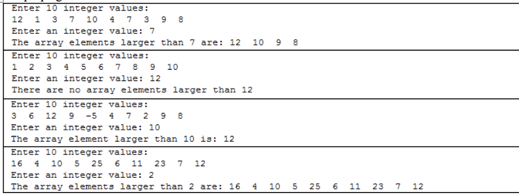  Write a Java program that prompts for and reads values into
