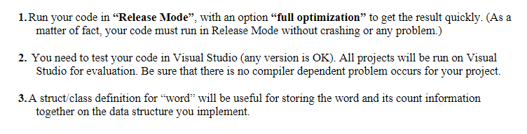 application that reads and counts unique words used in documents: articles, chapters,