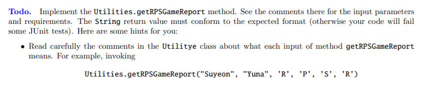 of player 2:"); String p2 = input.nextLine(); /* Read inputs for round