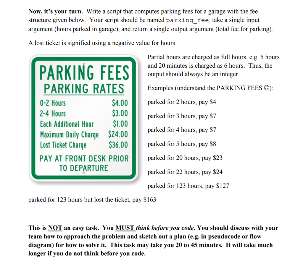 we must use conditionals, with either flowchart or pseudocode Now, it's your