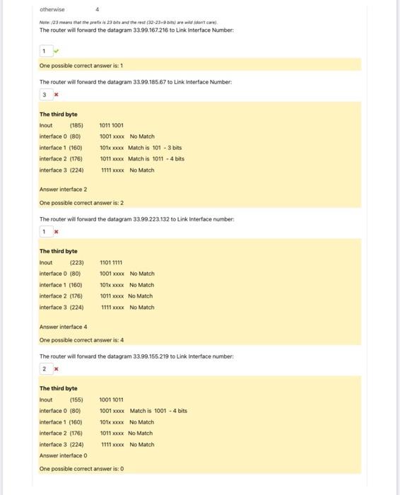 i need the steps for answer these questions otherwise Note 23 means
