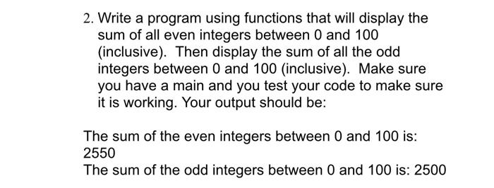  I need python code asap please thank you 2. Write a