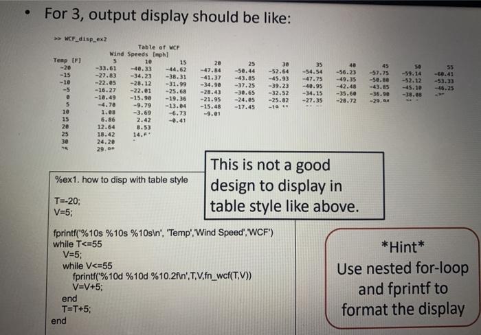 measures how cold it feels with a given air temperature, T and