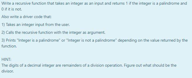  Please Write Code In MIPS Assembly Language Write a recursive function