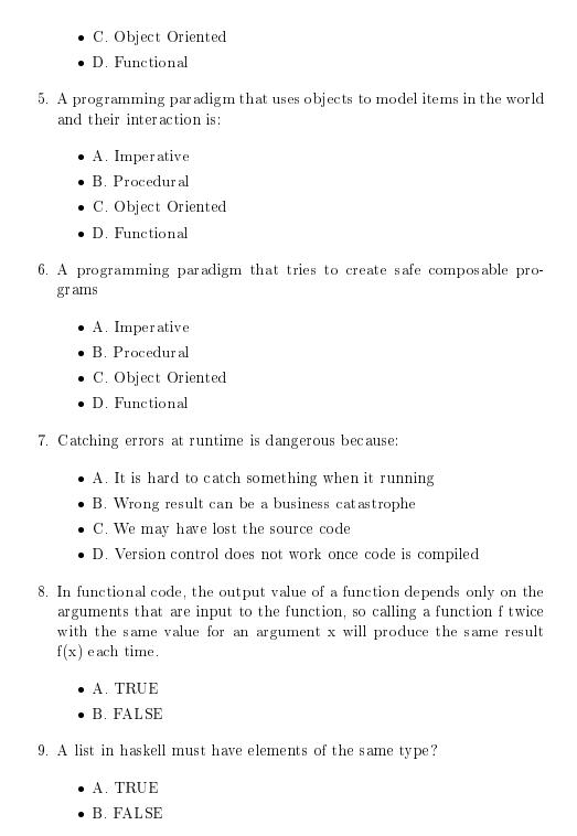 A. Objective-C . B. Machine Code C. Javascript D. Assembly 2. Assembly