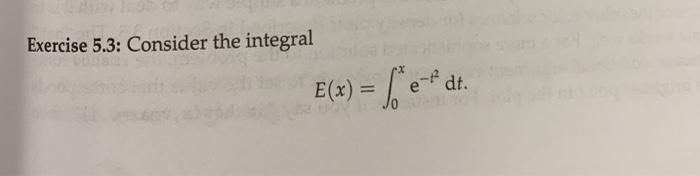  using python 3.9 and Simpsons Rule for the integration please! Exercise