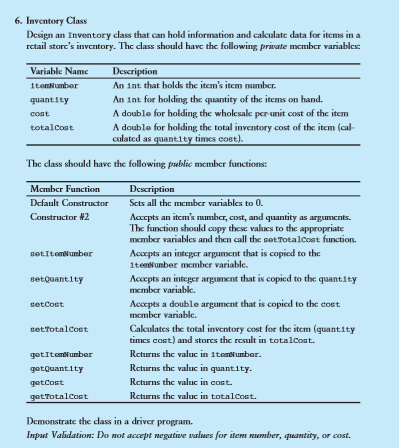  a.Use classes in your implementation b. Define the builders c. Destroyer