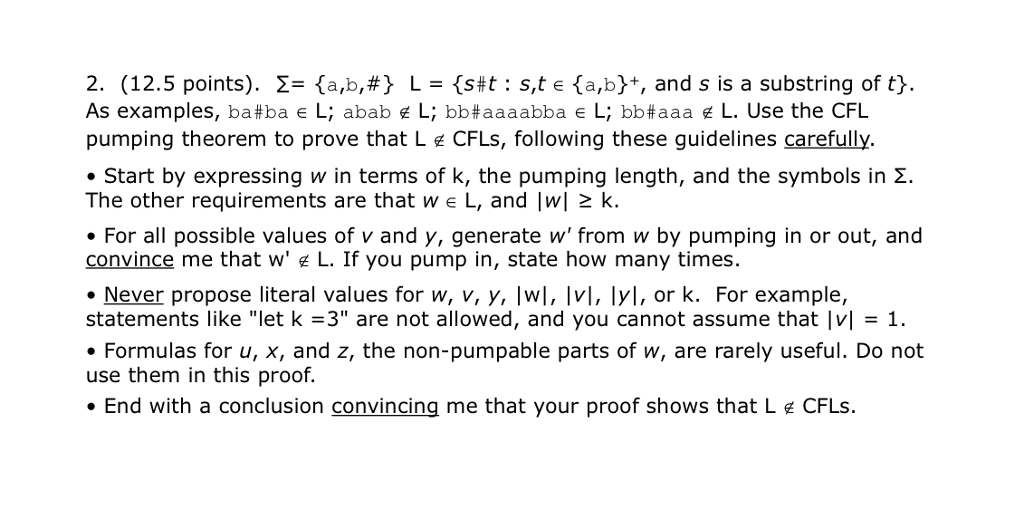 will be greatly appreciated. 1. (12.5 points) Given the simple English CFG