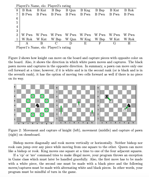 each move or capture of the two players of the game. 1