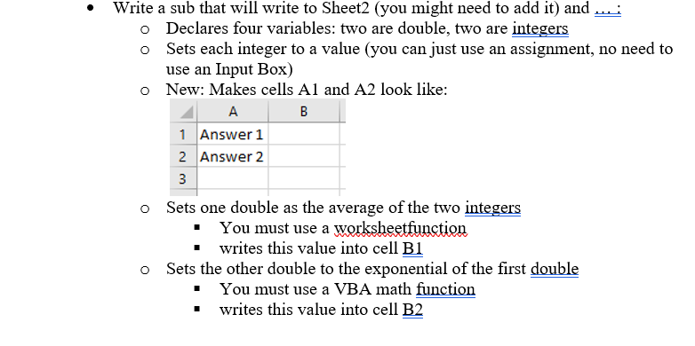  Write a sub that will write to Sheet2 (you might need