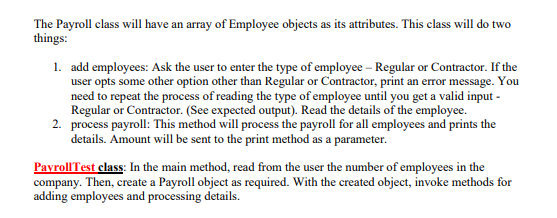an Object-Oriented program incorporating abstraction, encapsulation, polymorphism and interface that uses an