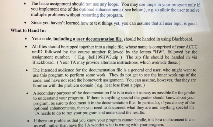 For this assignment you are to write a simple C++ program that