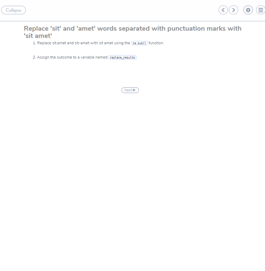 test. The project is broken into two sections: Determine the number of