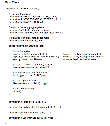 or trucks.) In addition, corporate customers receive a 15% discount on the