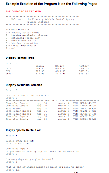 total cost of rentals. There is optional daily insurance available, which is