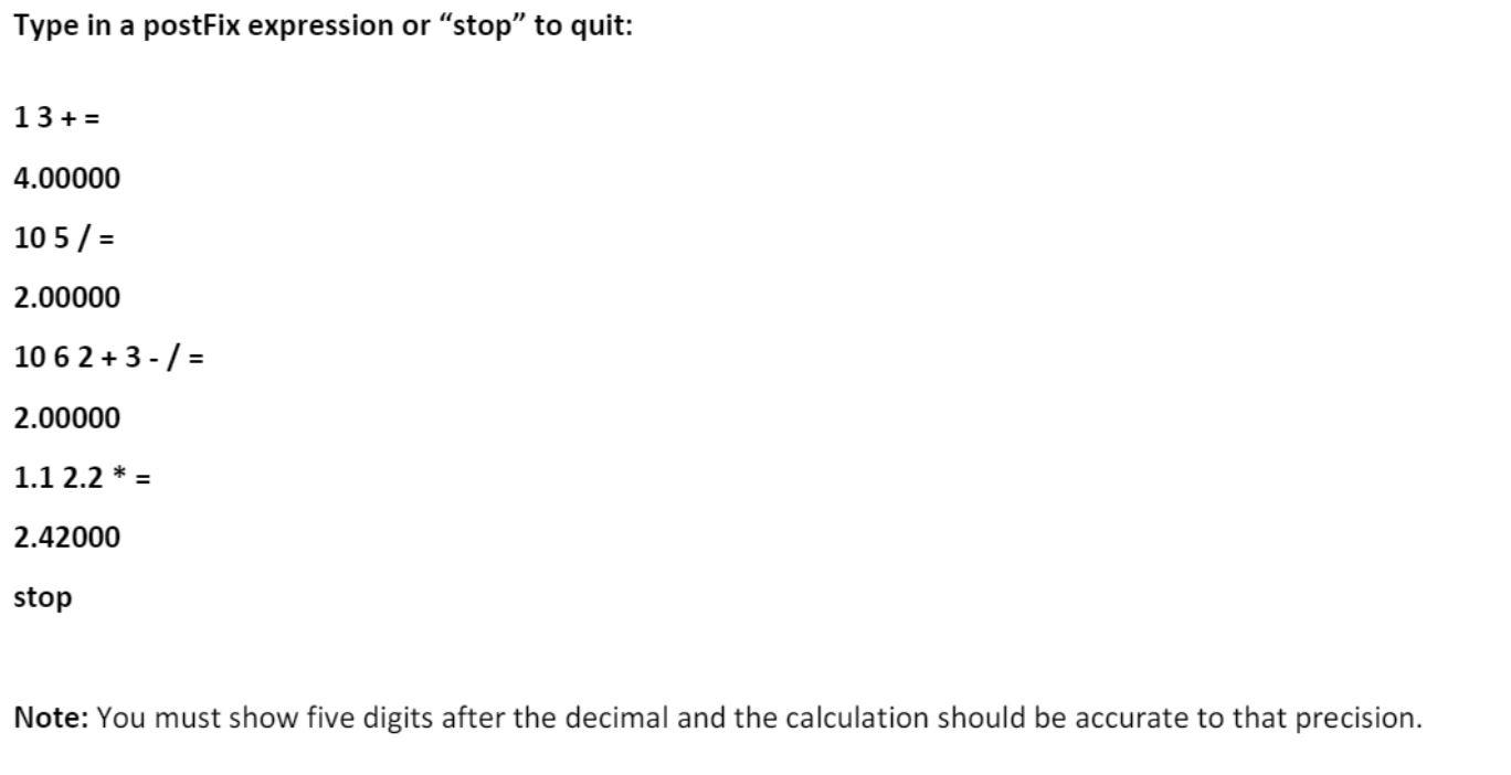 your own stack class that is implementd as a linked list. Use