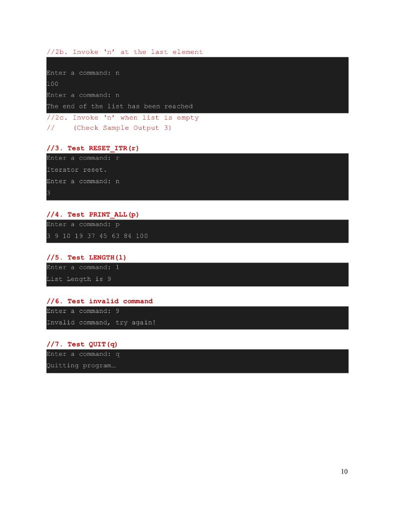 linked list should be sorted in the ascending order according to this