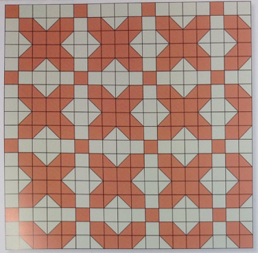 In Python: Write a turtle program to draw this image. It should