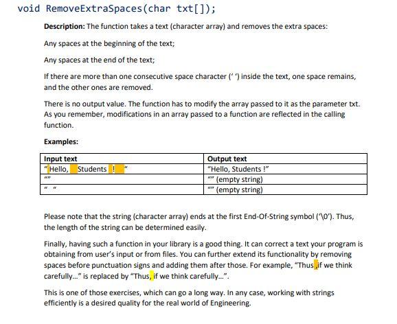 tools, which are not a part of the C Standard Library. Being