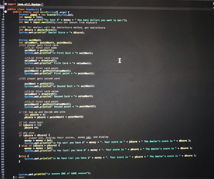 game or to draw more cards (at most two more chances to