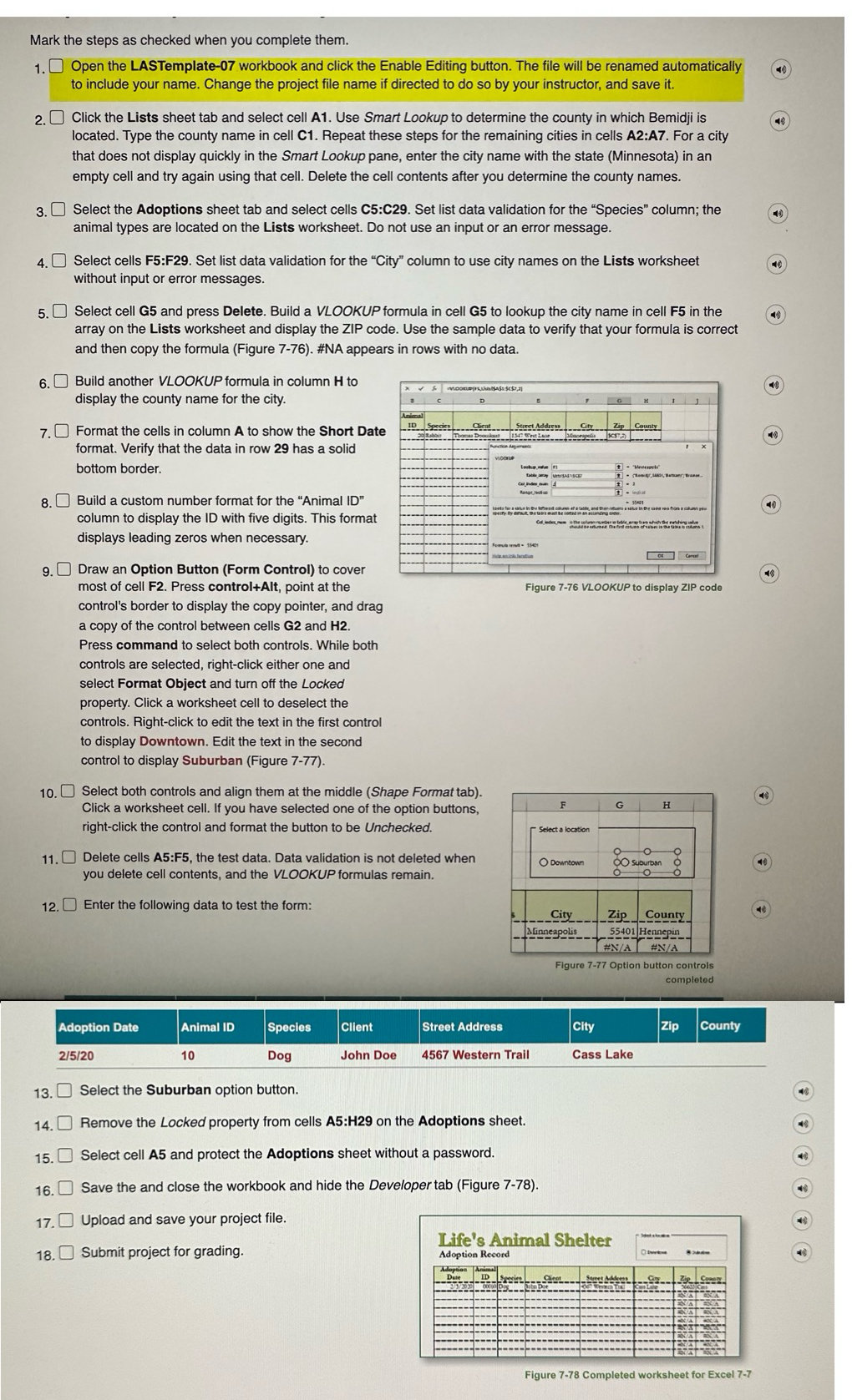  help! I NEED STEP BY STEP Mark the steps as checked