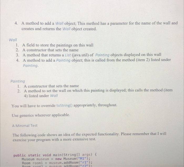 has a number of rooms, each of which has several wall Paintings