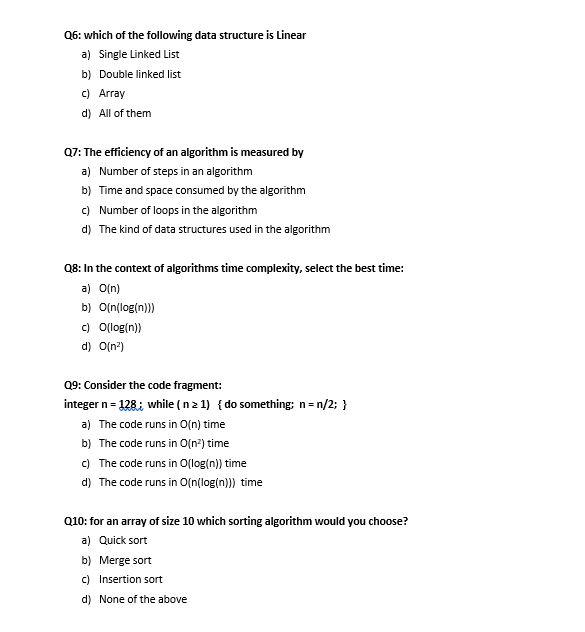 NOTE : the Subject is Data Structure in java code), thank you